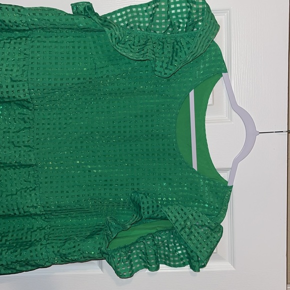 SHEIN 4XL Runs Small 3x Green Dress - Picture 2 of 3